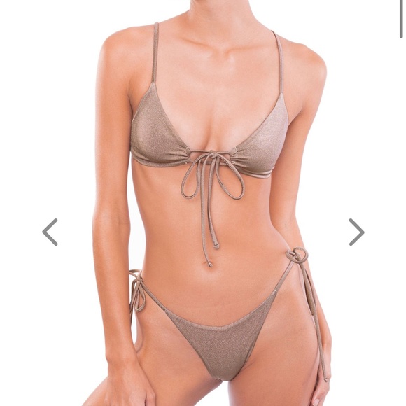 One One Swimwear - Maggie Too & Ariel Bottom (Latte) - Picture 1 of 7